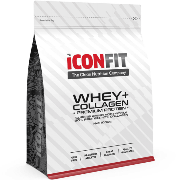 ICONFIT WHEY+ Collagen • Premium Protein 1KG Kott