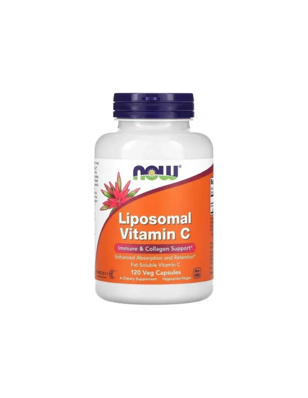 Liposoomne C-vitamiin (Liposomal Vitamin C),120 kapslit-NOW Foods