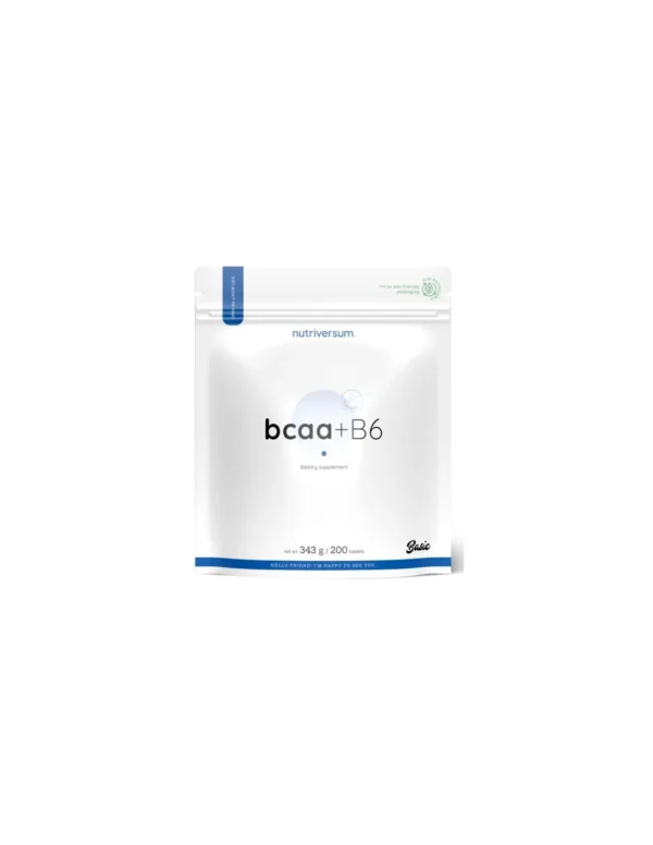 Nutriversum - BASIC - BCAA + B6 - 200tab