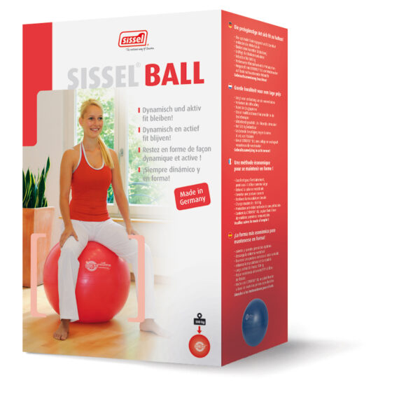 SISSEL® võimlemispall, 55cm, sinine - Image 4