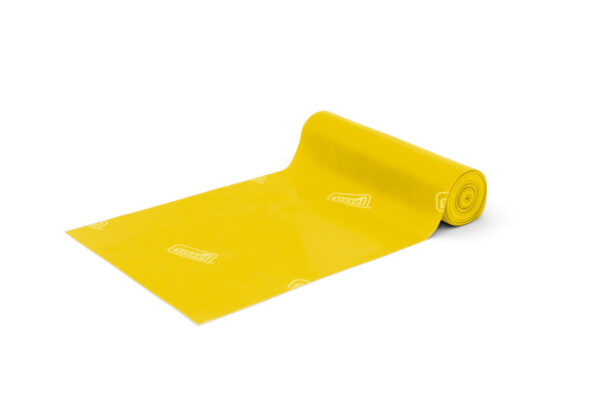SISSEL® FITBAND võimlemiskumm, kollane (kerge) 14,5 cm x 5 m