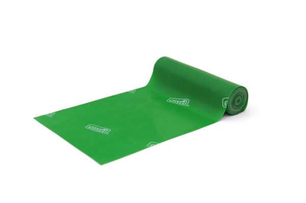 SISSEL® FITBAND võimlemiskumm, roheline (tugev) 14,5 cm x 5 m