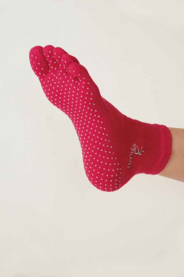 SISSEL Pilatese varvassokid - S/ M (35-39) fuchsia