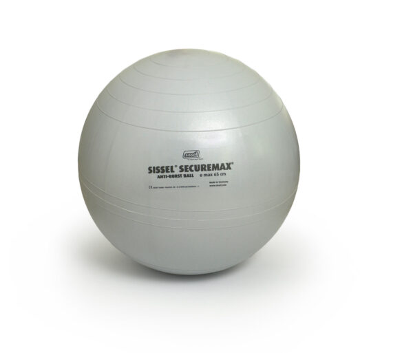 SISSEL® Securemax võimlemispall, 65 cm, hõbe