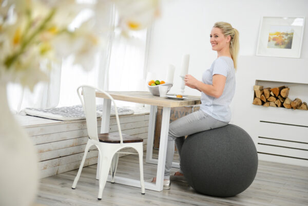 SISSEL® võimlemispalli kate, hall, 65 cm - Image 3