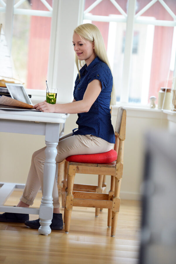 Sissel Sitfit Plus tasakaalupadi, punane - Image 7