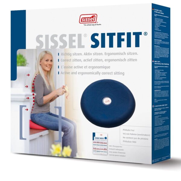 Sissel SitFit tasakaalupadi istumispadi, 33 cm, sinine - Image 2