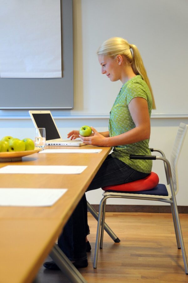Sissel SitFit tasakaalupadi istumispadi, 33 cm, sinine - Image 3