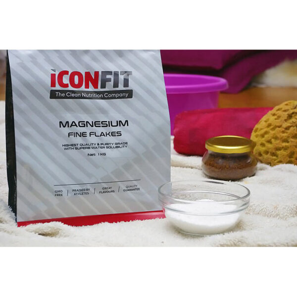 ICONFIT Magneesiumihelbed (1KG, Vannideks) - Image 3