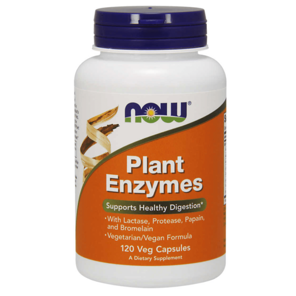 Now Foods, Plant Enzymes (Taimsed ensüümid), 120 kapslit