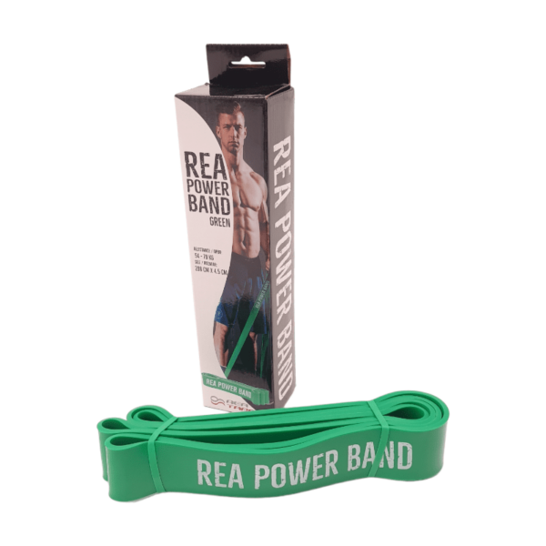 REA Power Band Roheline Extra Tugev treeningkumm