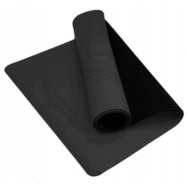 REA joogamatt 180x60x0.6cm -kvaliteetne materjal Must