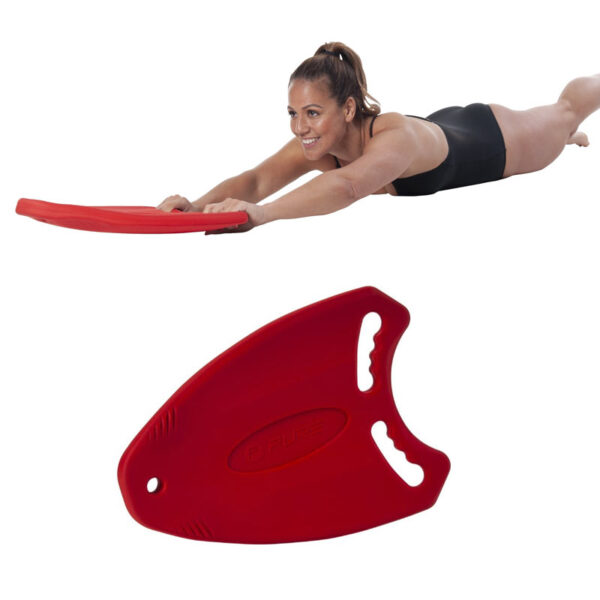 Pure 2Improve ujumislaud kickboard, red